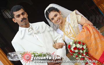 Gince Asha Kerala Wedding Photos
